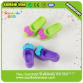 Purple Slippers Shaped Eraser, op maat gemaakte gum